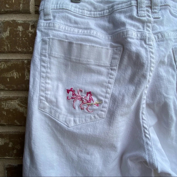 Bill Blass wide leg crop jeans, 6 - Picture 4 of 10